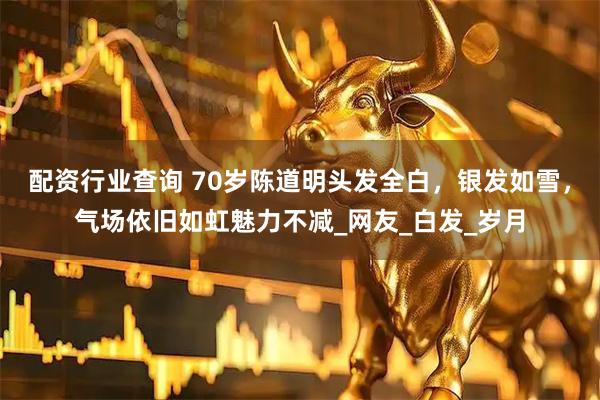 配资行业查询 70岁陈道明头发全白，银发如雪，气场依旧如虹魅力不减_网友_白发_岁月